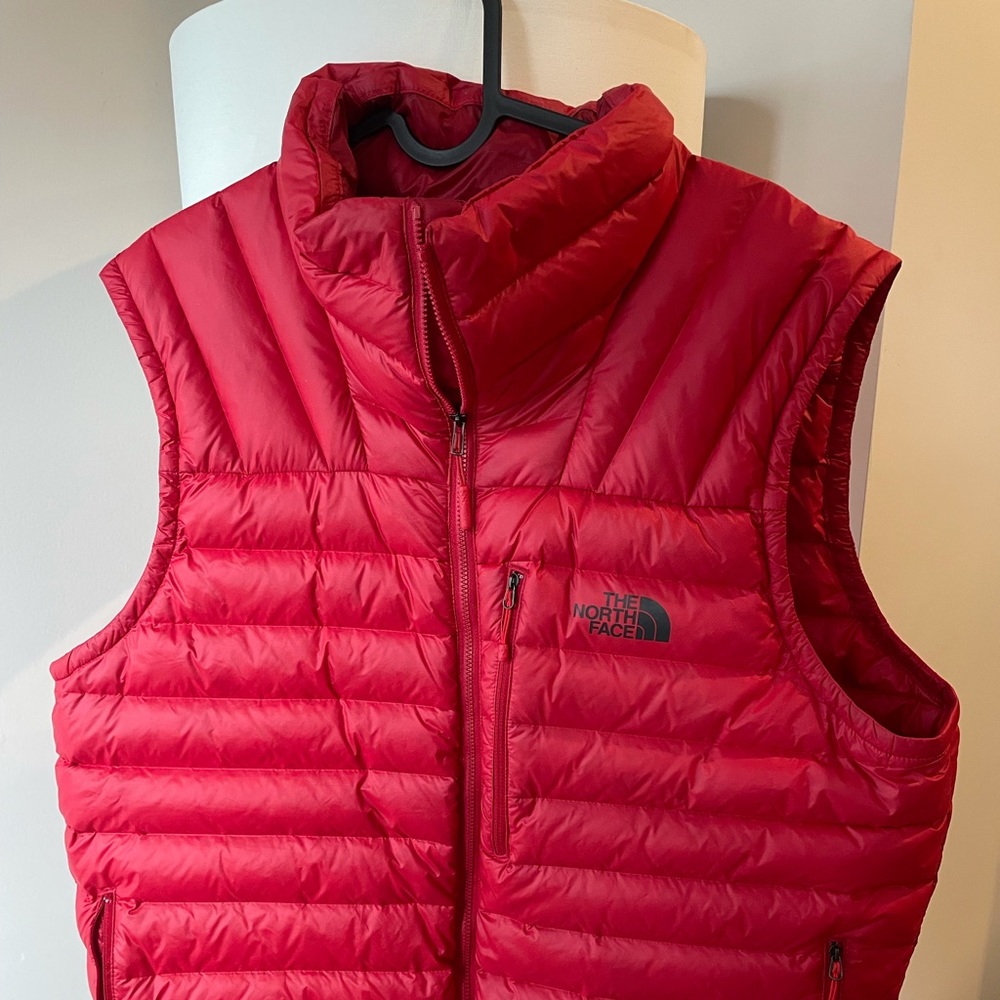 North Face down vest - mens L